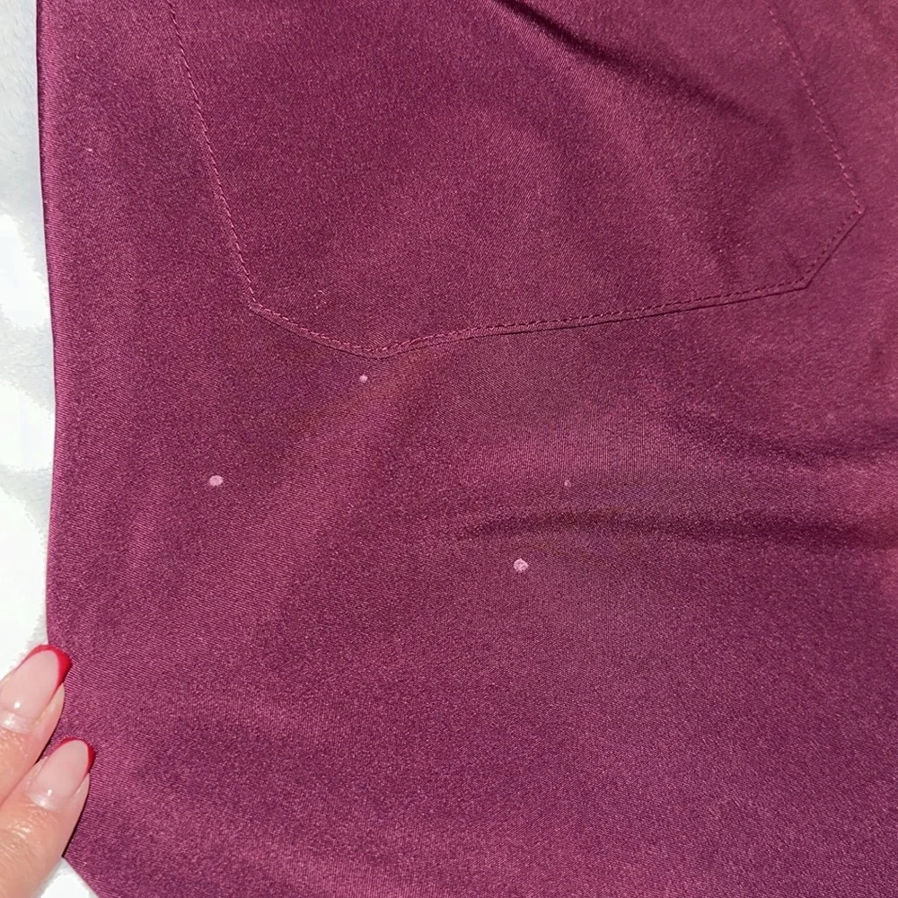 Size XS Dark Purple Dickies Bottom Scrub. Fits a size small. In great condition. - Picture 2 of 8